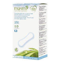 Классические анатомические гигиенические прокладки из органического хлопка