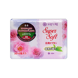 Ежедневные гигиенические прокладки с ароматом зеленого чая Super Soft