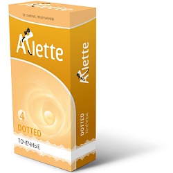 Презервативы "Arlette" №12, Dotted Точечные