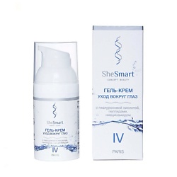 Гель-крем вокруг глаз с гиалуроновой кислотой, пептидами, ниацинамидом