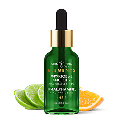 Сыворотка с комплексом фруктовых кислот и ниацинамидом AHА Niacinamide Peeling Serum