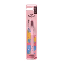 Детская Зубная щетка Toothbrush Ula-Ula Яблочная коллекция розовая