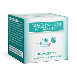 Крем-маска 66% сплэш-эффект молекулярная для всех типов кожи