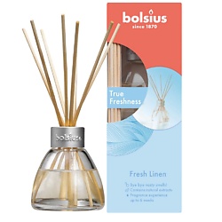 Ароматический диффузор + палочки Bolsius True freshness хлопок