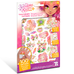 Серия Petulia: Набор для творчества - временные татуировки для девочки (3 листа)