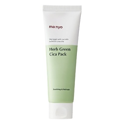 Успокаивающая маска с зелёным чаем (глиной) и витаминами Herb Cica Pack