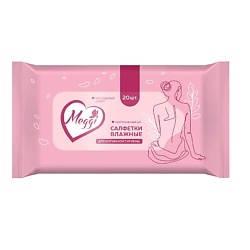 Влажные салфетки гигиенические для интимной гигиены "Meggi"