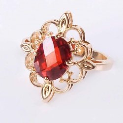 Кольцо с гранатом "Констанция"