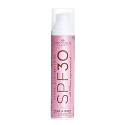Лосьон солнцезащитный для лица и тела SPF 30 Natural Sunscreen Lotion SPF30