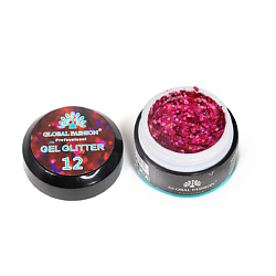 Глиттер гель  Glitter gel 01