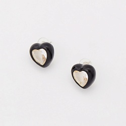 Серьги DOUBLE HEART