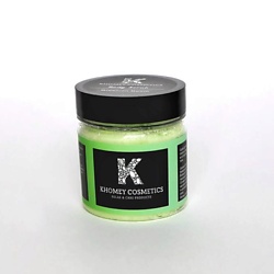 Кремовый скраб для тела из масел Greenish Boom, зеленое яблоко