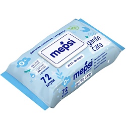 Влажные детские салфетки с клапаном Gentle Care