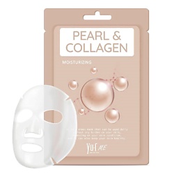 Тканевая маска для лица экстрактом жемчуга и коллагеном ME Pearl & Collagen Sheet Mask