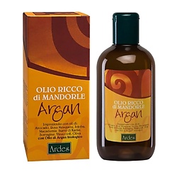 Масло холодного отжима сладкого миндаля и Арганы Olio Ricco di mandorle Argan