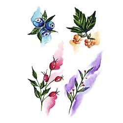 Временная переводная татуировка Tattoo PS&KG-052