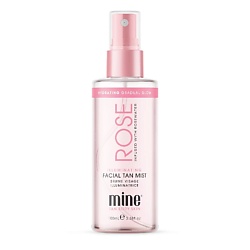 Спрей–мист с успокаивающей розовой водой Rose Water Illuminating Facial Tan Mist