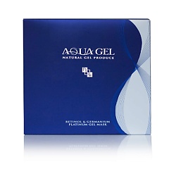 Набор масок для лица с содержанием платины Aqua Gel Retinol&Germanium Platinum Gel Mask
