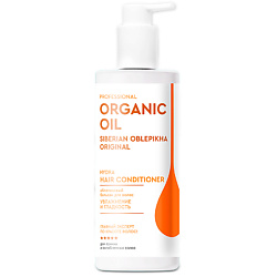 Облепиховый бальзам для волос Увлажнение и гладкость Professional Organic Oil