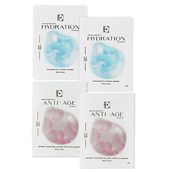 Набор масок для лица Hydration увлажняющая и Anti-Age питательная