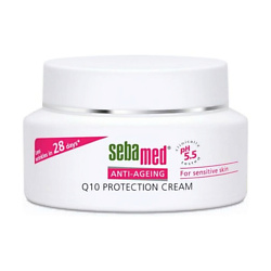 Крем для лица антивозрастной для чувствительной кожи Anti-aging Q10 Protection Cream