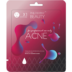 Маска для лица на тканевой основе гиалуроновая ACNE