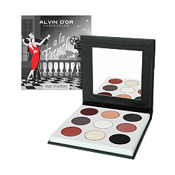 Палетка теней для век "Черно-белое кино в стиле ретро" A LA FRENCH