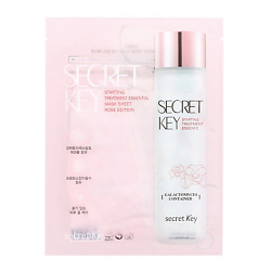 Secret Key Увлажняющая тканевая маска для лица Starting Treatment Essential Mask Sheet Rose Edition