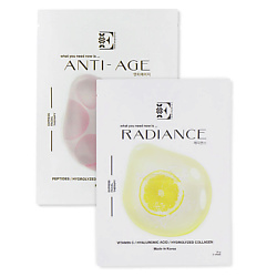Набор масок для лица Anti-Age Питательная и Radiance Обновляющая