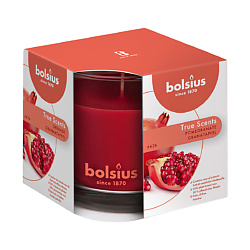 Свеча в стекле арома True scents гранат