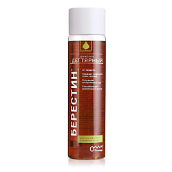 Шампунь дегтярный от перхоти, зуда и выпадения волос,  "Берестин"