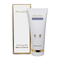 Молочко для умывания и снятия макияжа увлажняющее с золотом и алоэ