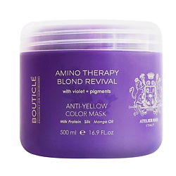 Маска восстанавливающая с анти-желтым эффектом для осветленных волос