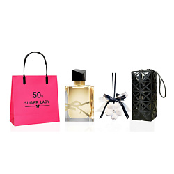 Парфюмерный набор Libre+Ароматическая подвеска+аксессуар