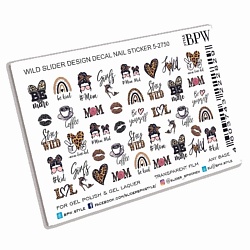 Слайдер-дизайн Wild girl