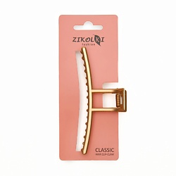 Заколка краб аксессуар для волос золотой большой крабик