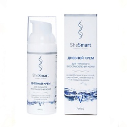 Дневной крем для лица восстанавливающий с пептидами, ниацинамидом и гиалуроновой кислотой