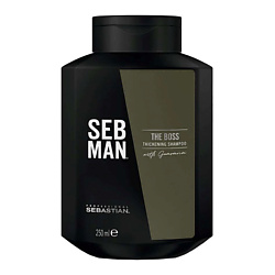 Шампунь для волос мужской укрепляющий Seb Man The Boss
