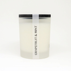 Ароматическая свеча frost Grapefruit & mint