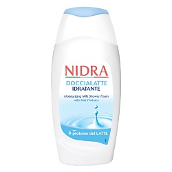 Пена-молочко для душа с молочными протеинами увлажняющая