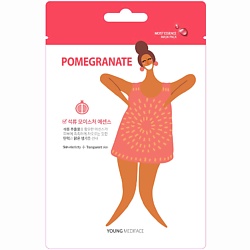 Тканевая маска для лица MSDS_Pomegranate (гранат)