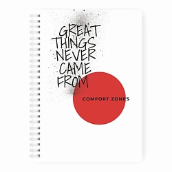 Блокнот в точку "Comfort zones" MyPPlanner А5