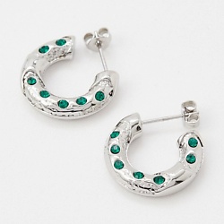 Серьги GREEN DIAMONT PBB0301S