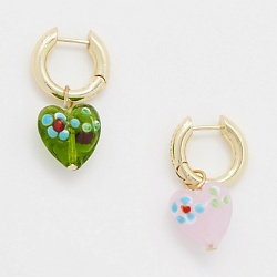 Cерьги FLOWER HEART