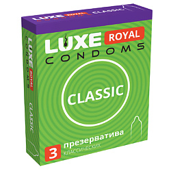 Презервативы LUXE ROYAL Classic