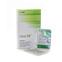 Контактные линзы Clear 58