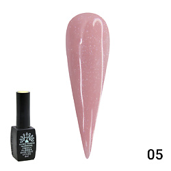Каучуковая база для гель лака френч с шиммером , Rubber Base Coat French 004