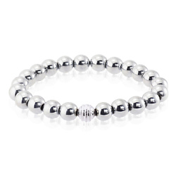 Браслет из натурального гематита Forever Silver