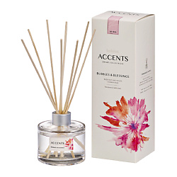 Арома диффузор + палочки Bolsius Accents Bubbles & Blessings