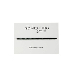 Браслет с зеленой шпинелью long